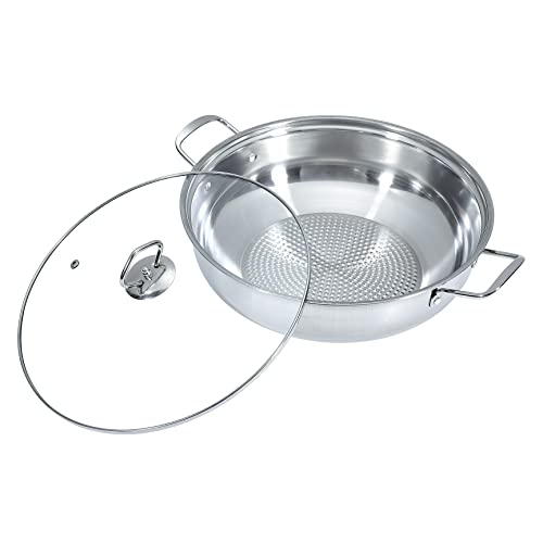 Image of Rosewill RHAI-13001 1800W Induction Cooker Cooktop with Stainless Steel Pot, Black