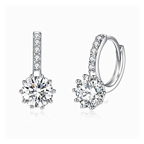 Boucles d'oreilles 925 rondes Hy0041s parfaites pour briller en soirée de gala