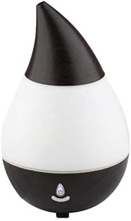 JY&WIN Humidificateur, diffuseur d'huile Essentielle, USB sans Fil coloré veilleuse purificateur d'air assainisseur Voiture odoriseur Huile aromathérapie diffuseur, Noir