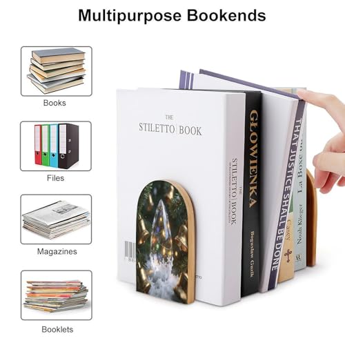 Sujetalibros decorativos de Navidad para escritorios y oficinas 4