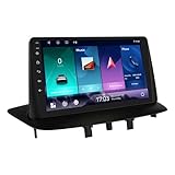 Ossuret Autoradio pour Renault Megane 3 (2008 2014), 9 Pouces Android 14 écran Tactile 2+32 Go Navigation GPS avec Carplay Android Auto Bluetooth Commande au Volant DSP TPMS OBD2 Dab+