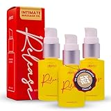 100% Natural Intimate Oil for Women – Infused with Golden Jojoba & Sweet Almond Oil – Gluten-Free, Non-GMO – Enhances Sensation, Reduces Dryness & Promotes Relaxation (Pack 3)