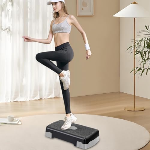 Tablero de ABS resistente y antideslizante con 3 elevadores para step 3