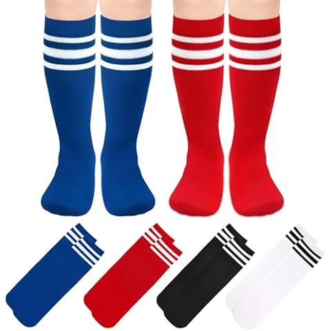 BISOUSOX Kids Knee-High Football Socks Cover