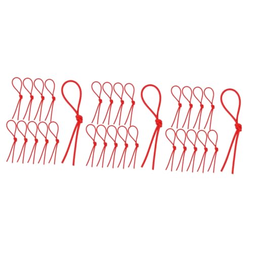 FAVOMOTO 3sets Dulcimer Rubber Tube Set Adjustment Accessories Musical Instrument Accessory 10pcs*3