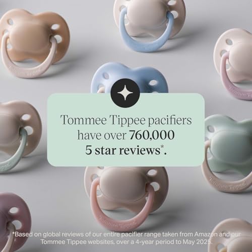 Image of Tommee Tippee Ultimate Fit Newborn Pacifier, 0-2 Months, Pack of 4