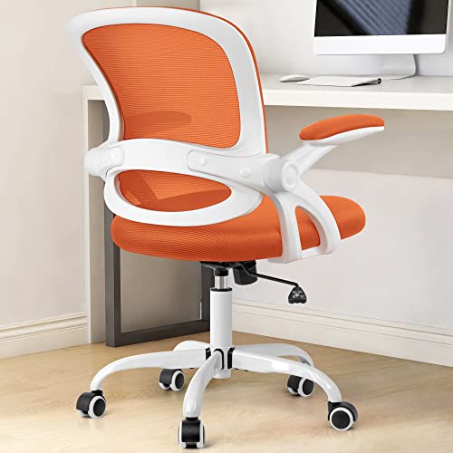 Kerdom Office Chair, Ergonomic Desk Chair, Mesh Computer Chair Height Adjustable, Comfy Swivel Task Chair With Wheels And Flip-Up Arms #TOP5