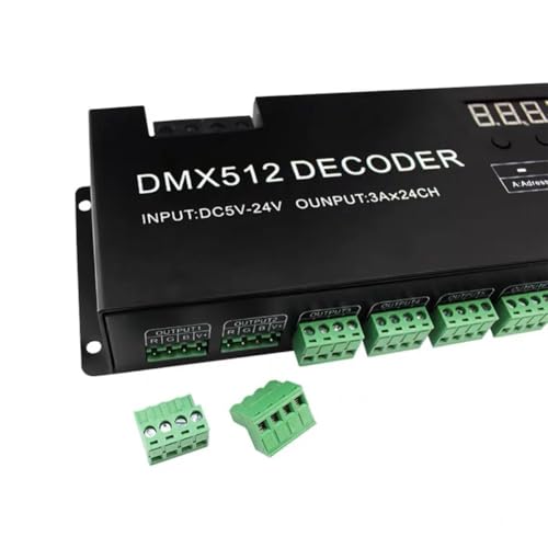 Décodeur Numérique 24CH RGB RGBW DMX512 variateur de ruban LED - 5