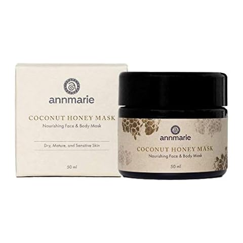 Annmarie Skin Care Coconut Honey Mask - With Extra Virgin Coconut Oil & Mountain Wildflower Honey, Moisturizing & Exfoliating Mask for Dull, Dry & Sun-Damaged Skin, All Skin Types (50mL, 1.7 fl oz) Cover