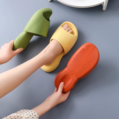 Pillow Slippers for Women Slide Sandals Shower Shoes Cloud Slides Cushion Thick Sole4