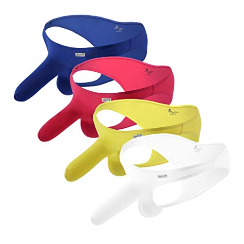 Men's underwear briefs swimming trunks beach bikini underwear sexy low waist J15 (L / 29''-34'', 4 colors longer nose)