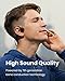 SHOKZ OpenMove - Open-Ear Bluetooth Sport Headphones, Bone Conduction Wireless Earphones, Sweatproof for Running and Workouts, with Sticker Pack, Grey