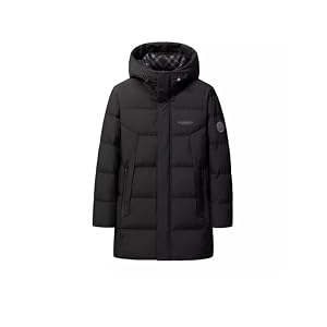 Dad Dressed Down Jacket Men Long Winter Thick Warm Middle-aged And Elderly Coat
