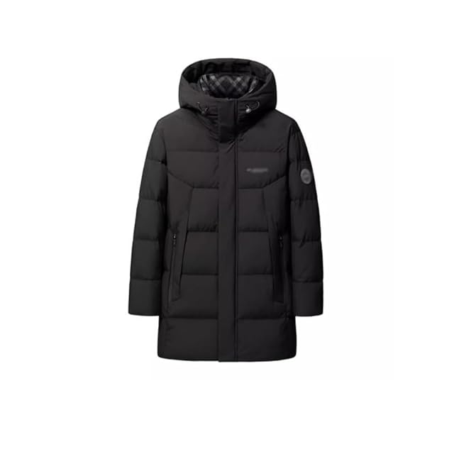 Dad Dressed Down Jacket Men Long Winter Thick Warm Middle-aged And Elderly Coat