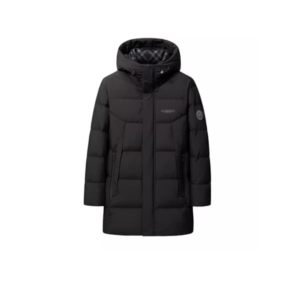 Dad Dressed Down Jacket Men Long Winter Thick Warm Middle-aged And Elderly Coat