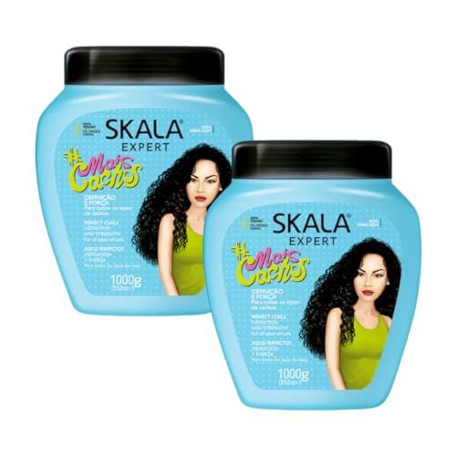 Après-Shampoing SKALA Plus Boucles Crème Capillaire 1KG - Lot de 2