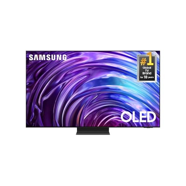 SAMSUNG 77-Inch Class OLED 4K S95D Series HDR Pro Smart TV w/Dolby Atmos, Object Tracking Sound+, Motion Xcelerator, Real Depth Enhancer, 4K AI Upscaling, Alexa Built-in (QN77S95D, 2024 Model)