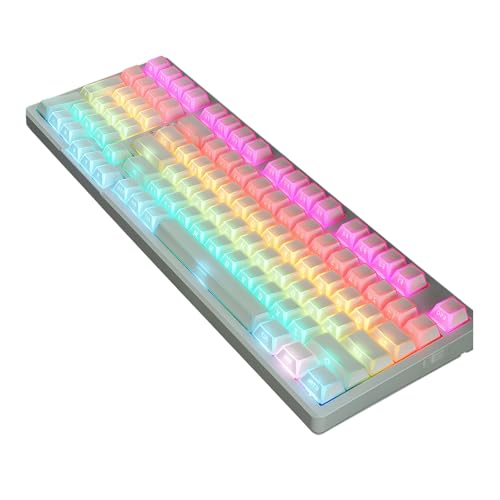 Touches de clavier mécanique double tir et impression latérale pour une frappe inusable