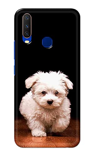 Image of PRINTFIDAA� Printed Hard Back Cover Case for Vivo Y15 | Vivo Y17 | Vivo Y11 | Vivo U10 | Vivo Y12 | Vivo Y12i Back Cover (Puppy Dog) -2808