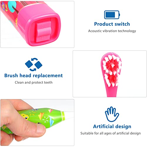 Healvian 8stücke Elektrische Zahnbürsten Schallzahnbürsten Für Bunten Farben Sanfte Reinigung Tragbar Geeignet Für Gesundem Massageeffekt Für Zahnfleisch Und Zähne – Bild 6