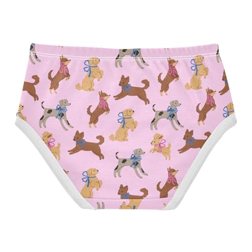 Girls' Underwear Dogs Cotton Stretch Comfort Toddler Panties2