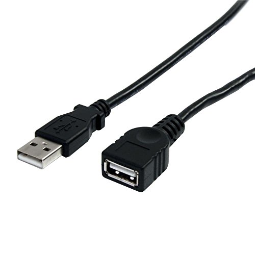 StarTech.com USB 2.0 延長ケーブル 91cm USB-A - USB-A オス/メス USBEXTAA3BK