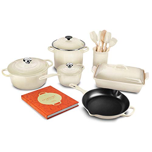 Le Creuset 16-piece Cookware Set (Meringue)