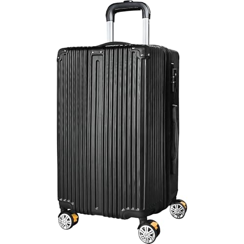 SunRuck サンルック スーツケース ハードタイプ 機内持ち込み TSAロック ストッパー付き 4輪 旅行 Sサイズ 38L SR-DT038-BK ブラック