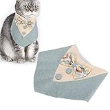 Mit Schmetterlingsbindung sieht die Katze schöner aus, fügt das Temperament von Haustieren hinzu.