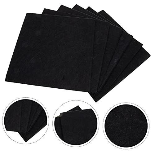 Paneles acústicos de absorción Garneck 6pcs para aislamiento de sonido, alfombrillas para paredes, divisores insonorizantes miniatura 4