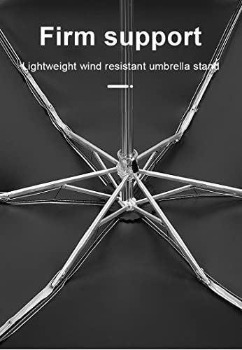Image of House of Quirk Mini Pocket Compact Sun&Rain Umbrella Lightweight Portable Small Folding Umbrella Travel