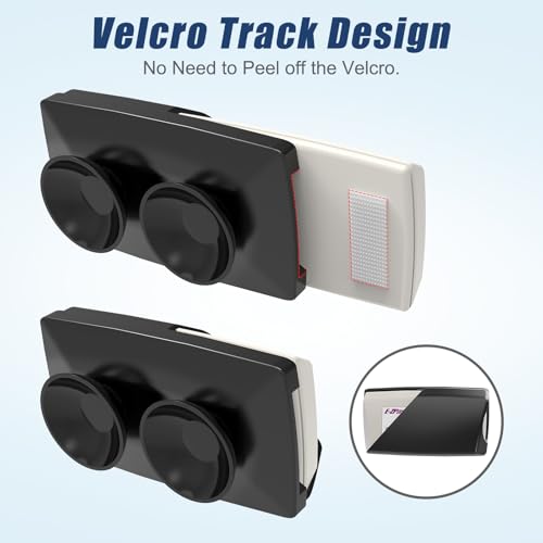Image of Zeyitian EZ Pass Holder with Super Strong Suction Cups for Windshield. Ezpass Holder Toll Pass Transponder iPass Holder (Black, 1pack)