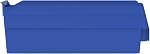Akro-Mils 30120 Bacs de rangement en plastique, bacs de stockage lourds pour l'organisation du garage, du placard et du tiroir, 12" x 4" x 4", Bleu, 24-Pack