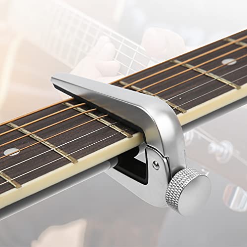 Guitare pour guitare acoustique en alliage de zinc Acoustic Capo Bouche de serrage en silicone réglable professionnelle… - Les Beatles, Paul McCartney, John Lennon, RIngo Starr, George Harrison Guitare pour guitare acoustique en alliage de zinc Acoustic Capo Bouche de serrage en silicone réglable professionnelle… – Image 6