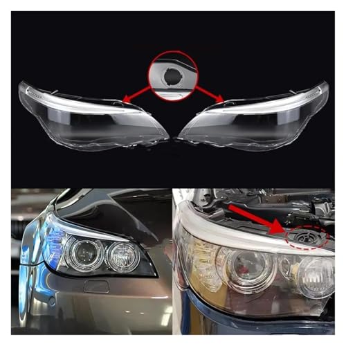 Rénover vos optiques avec la coque de phare BMW E60 E61 2008-2010 LED AFS avec trou