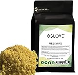 Organic Beeswax 1 LB by Oslove Organics-Pure Beeswax Pellets for Candle Making, Lotions, Cremes, Lip Balms and Salves