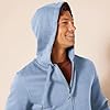 Amazon Essentials Men's Full-Zip Fleece Hoodie (Available in Big & Tall), Slate Blue, XXL #3