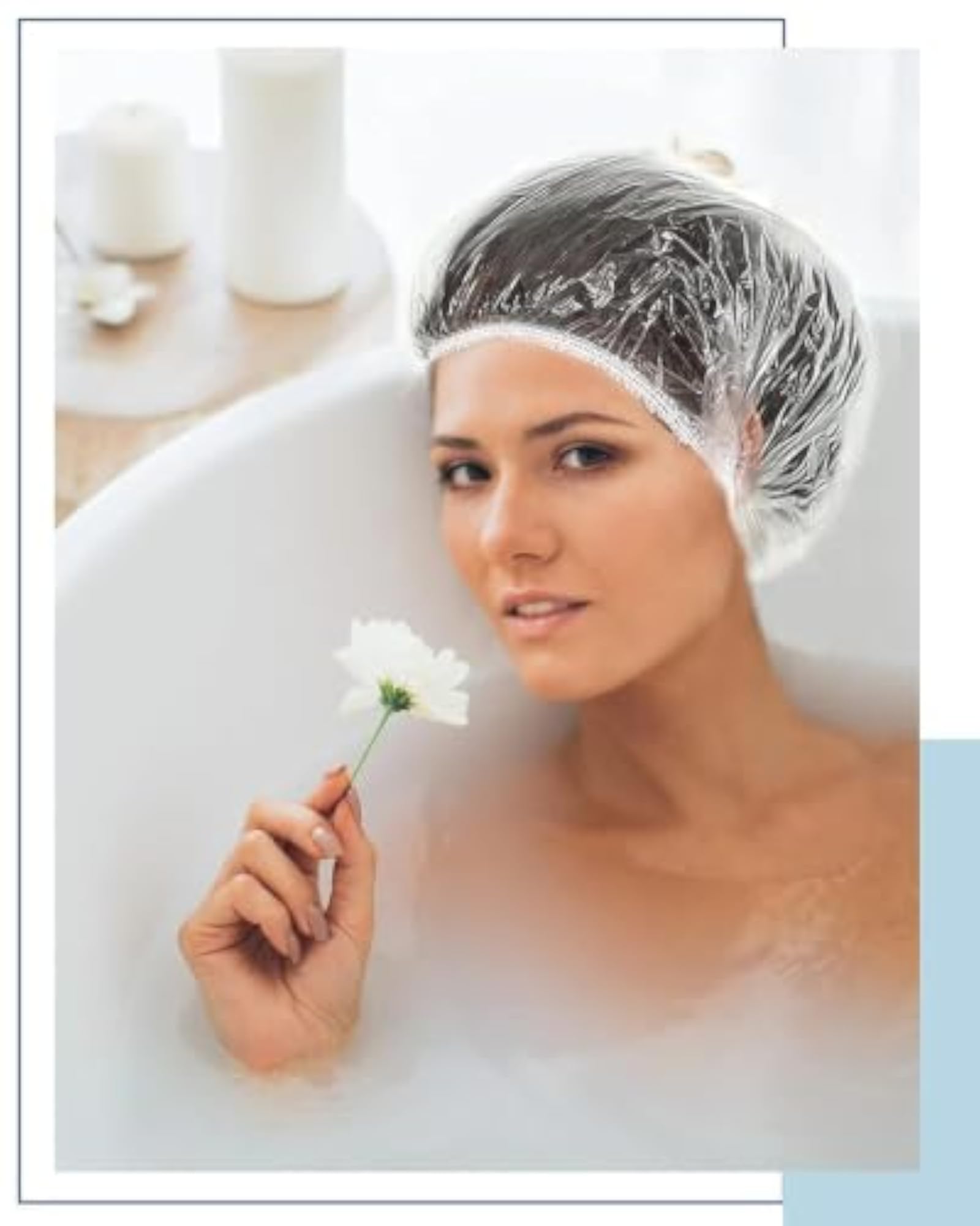 Shower Cap, One Size, 50pcs