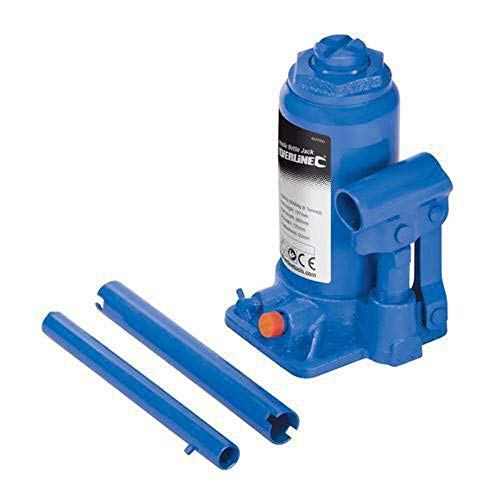 Silverline Tools 245113 - Gato hidráulico de botella 4 toneladas