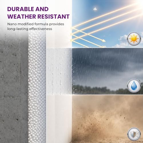 Image of StarShield Star Cool Shield Walls Heat Reflective Exterior Paint | SRI 130 | Anti-Fade | Elastomeric | Primerless | (18.2, sky blue)