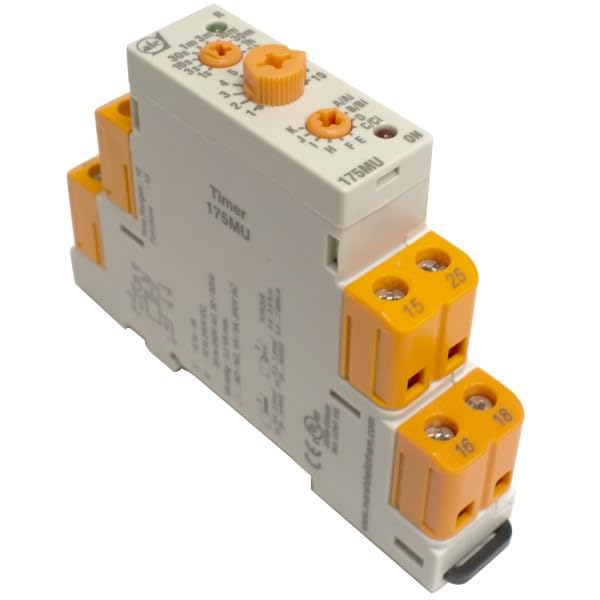 ATC Diversified Electronics, 175MU, Multi-Function Din Rail Mount Universal Supply Timer (1 Item/s)