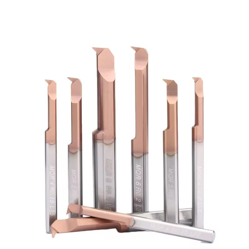 MQR Boring Cutter for Boring Coated Carbide Mini Internal Lathe Turing Tool Copying Small Hole Tungsten Steel Alloy,MQR 8 R0.4 L27