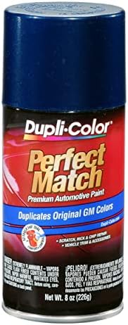 Dupli-Color EBGM05067 Perfect Match Automotive Spray Paint – General Motors Indigo Blue Metallic, 39 WA9792 – 8 oz. Aerosol Can