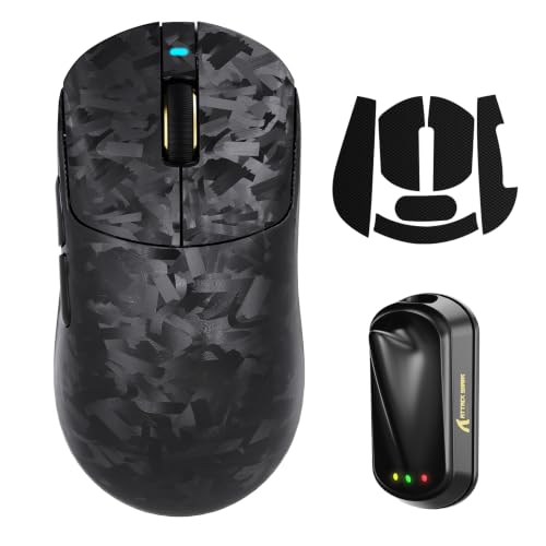 Ratón gaming inalámbrico de 66g para ganar tus partidas con sensor de 52000 dpi
