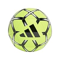 adidas Unisex Starlancer Club Ball, Lucid Lemon/Black, 5