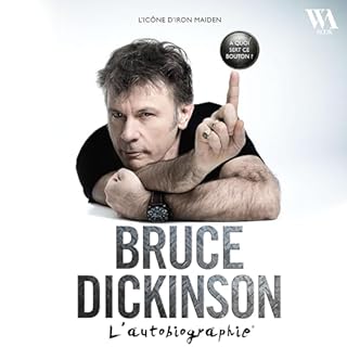 Page de couverture de Bruce Dickinson, l'autobiographie