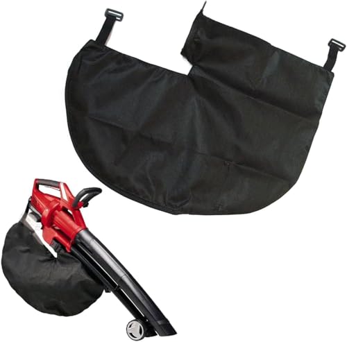 Universal Laubsauger Fangsack für Blätter, 40L Laubbläserbeutel, mit einem Anschluss bis 120mm Durchmesser, Ersatz-Fangsack mit Reißverschluss, Technisches Vlies (1)