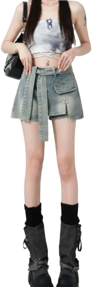 Short Jeans Pants High Waist Women's Denim Shorts Korean Style