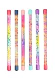 Moses. Regenbogen-Zauberstab, ca. 30,5 cm – bunter Zauberstab mit Regenbogen-Perlen, Stern- und Einhorn-Konfetti, Farbauswahl Nicht möglich