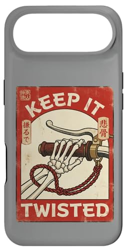 Vintage Retro Garage Sign Style Art Japanese Motorcycle Case for iPhone Air